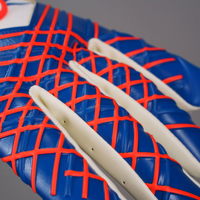 Uhlsport Prediction Ultragrip HN Maignan White/Royal/Fluo Red Gloves