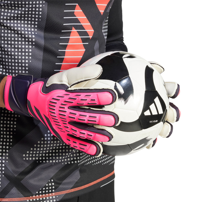 IX3876 adidas Predator Fingersave Junior  Vivid Horizon Turbo / Aurora