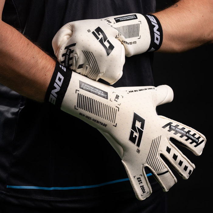 OG1-HERITAGE-HYL ONE OG1 Heritage Hyla Goalkeeper Gloves White