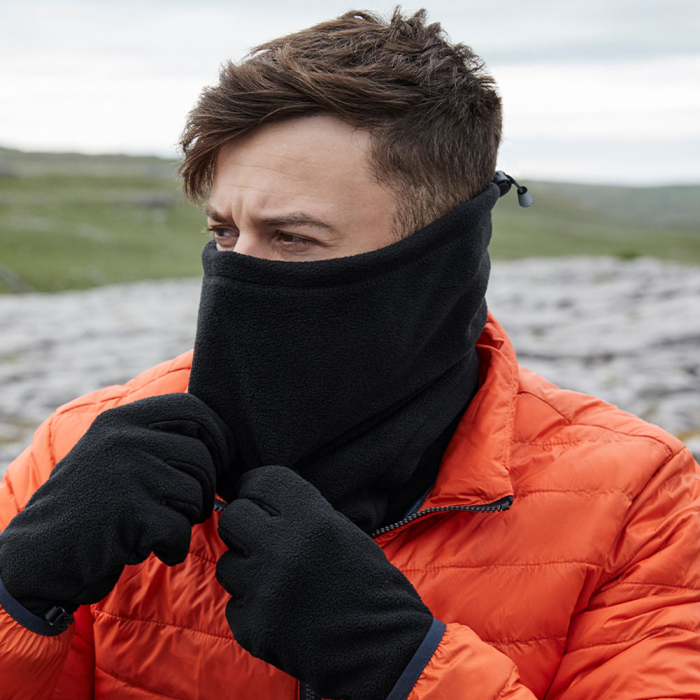 BB280 Keeper iD Fleece Neck Warmer (Black)