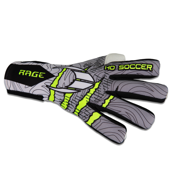  515191J HO Soccer Rage Negative Junior Goalkeeper Gloves silver 
