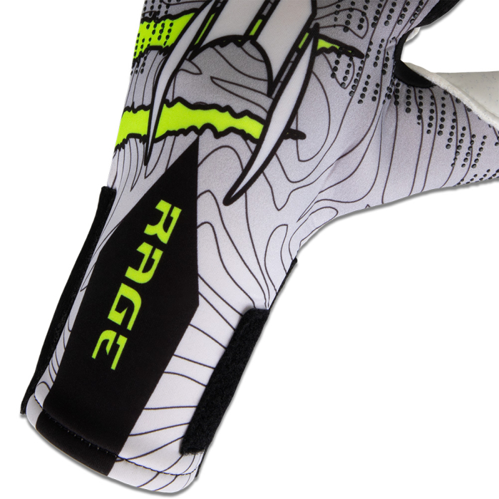  515191J HO Soccer Rage Negative Junior Goalkeeper Gloves silver 