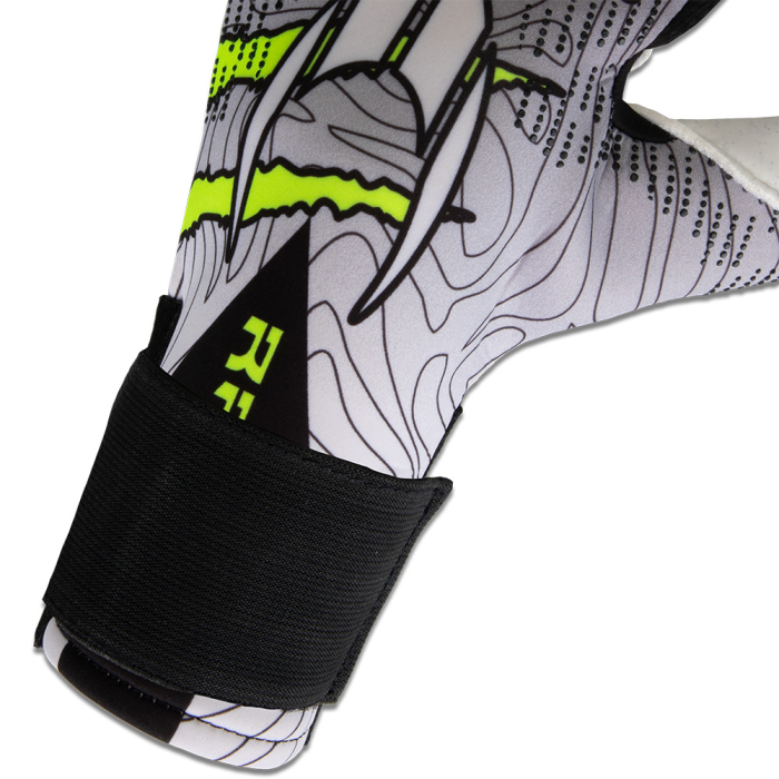  515191J HO Soccer Rage Negative Junior Goalkeeper Gloves silver 