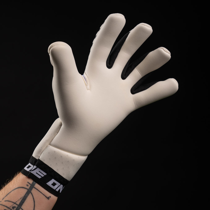 OG1-HERITAGE-SLJ ONE OG1 Heritage SL Junior Goalkeeper Gloves White