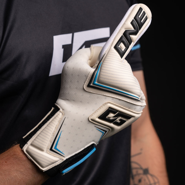NXT-PRO-NGTJ ONE NXT Pro Negative Junior Goalkeeper Gloves White