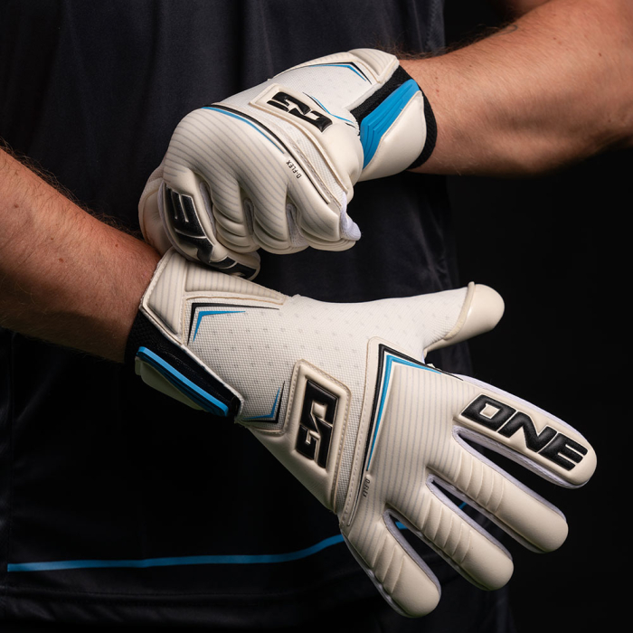 NXT-PRO-NGTJ ONE NXT Pro Negative Junior Goalkeeper Gloves White