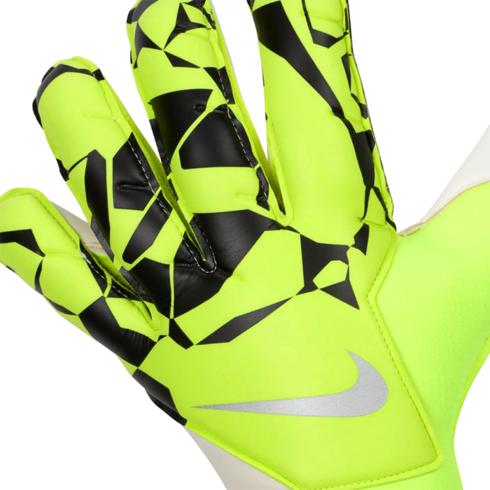 HQ0256702 Nike GK Grip 3 Goalkeeper Gloves VOLT/BLACK/METALLIC SILVER