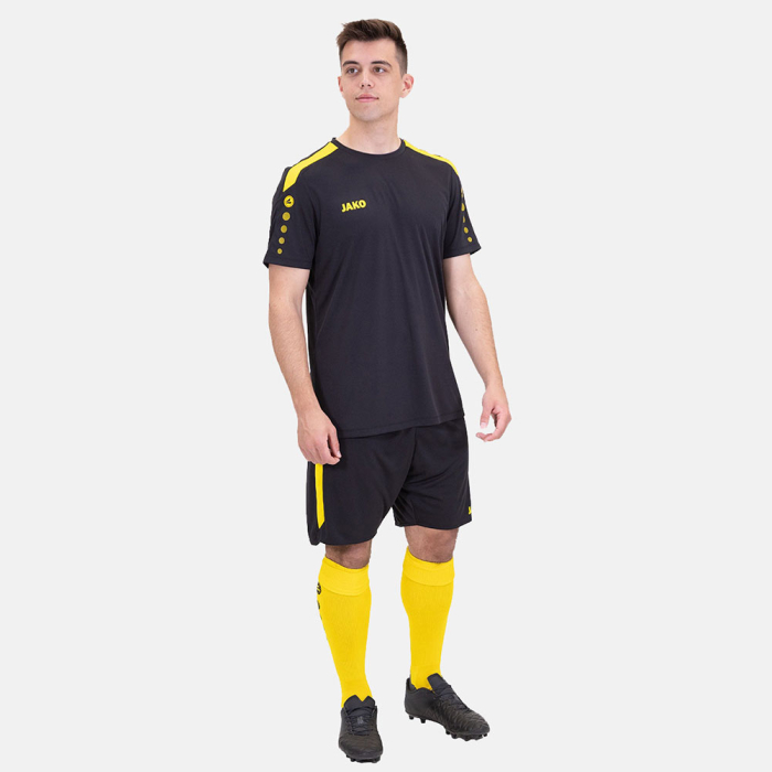 4223-803J JAKO Power SS GK Jersey Junior Black/Citro Yellow
