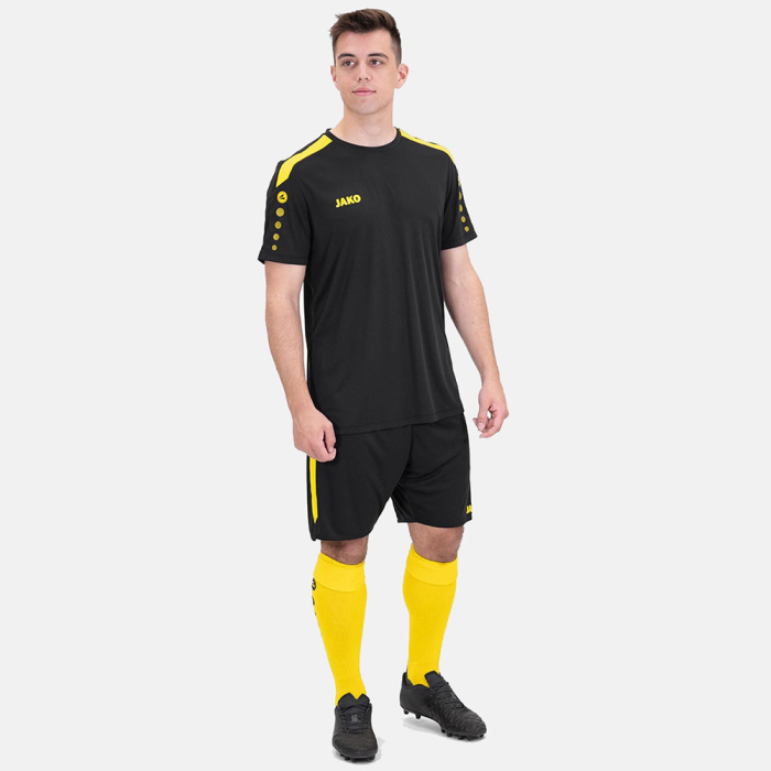 4423-803J JAKO Power GK Shorts Black/Citro Yellow