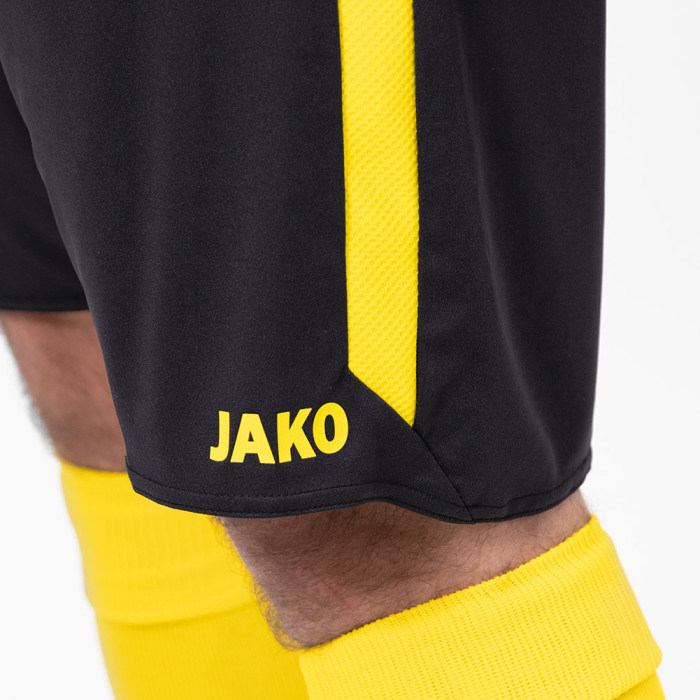 4423-803J JAKO Power GK Shorts Black/Citro Yellow