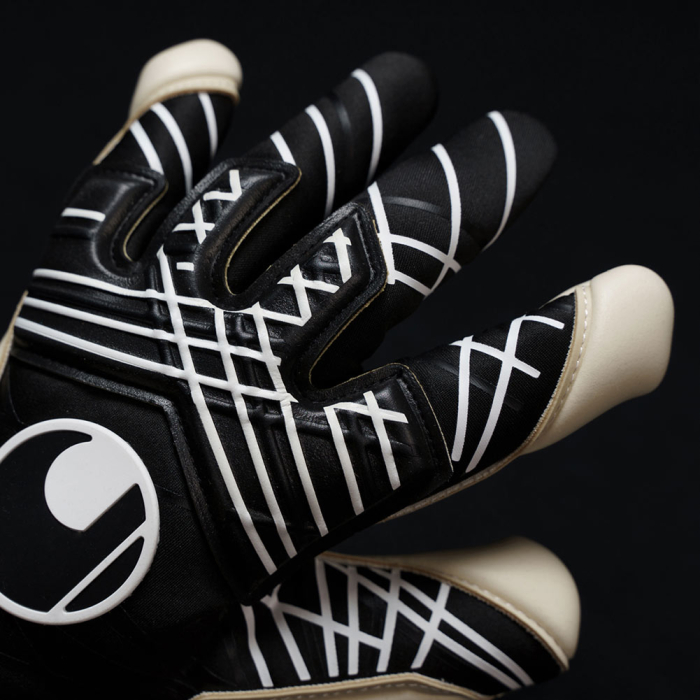 Uhlsport Prediction Absolutgrip SC NITE EDITION Goalkeeper Gloves Blac