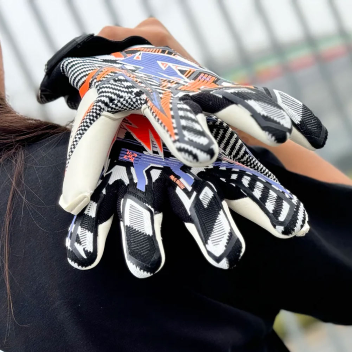 DAZZLE0224 Kaliaaer Z3RO Dazzle Goalkeeper Gloves Orange | Lavender