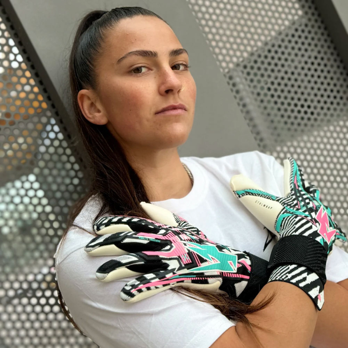 DAZZLE0324 Kaliaaer Z3RO Dazzle Goalkeeper Gloves Pink | Mint