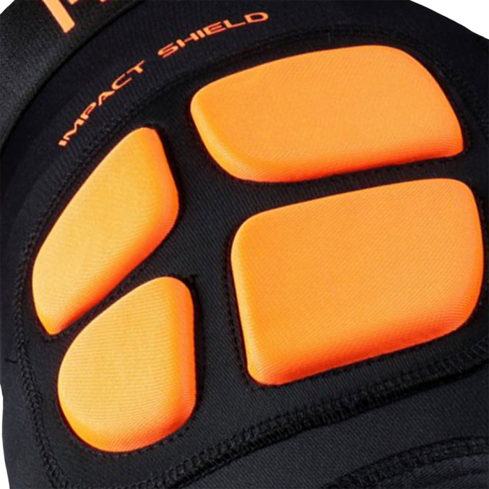 505598 HO Soccer Impact Shield Padded Junior Under Shorts Black / Oran