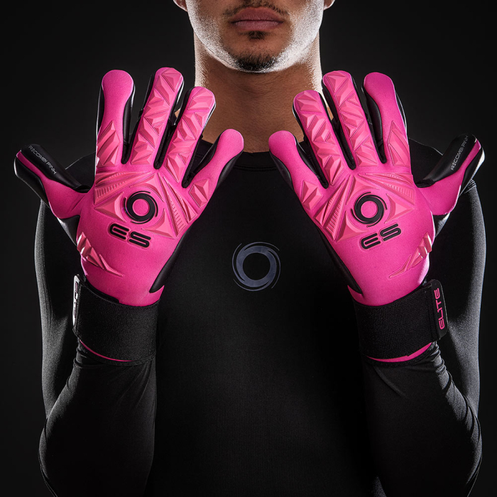 EL4PK Elite NEO REVOLUTION II COMBI Goalkeeper Gloves Pink