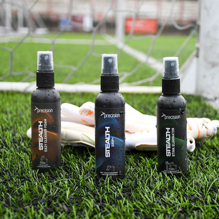 PRG963100 Precision Stealth Grip+ Goalkeeper Glove Care Bundle Pack