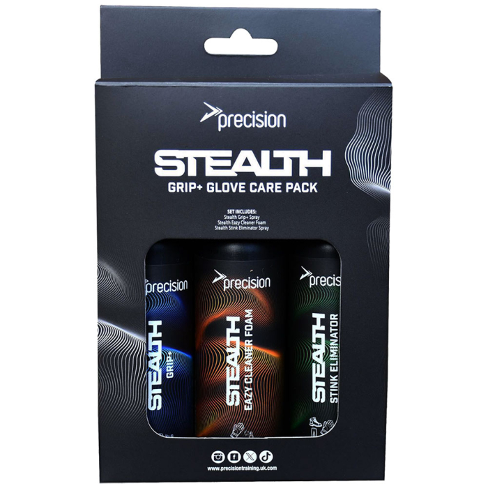 PRG963100 Precision Stealth Grip+ Goalkeeper Glove Care Bundle Pack