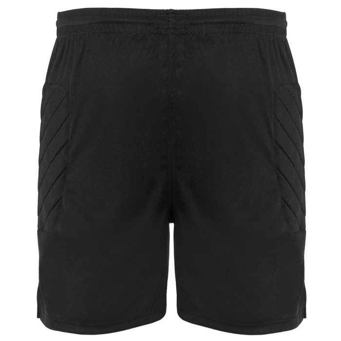 0551-02 Keeper iD Padded Goalkeeper Short (Black)