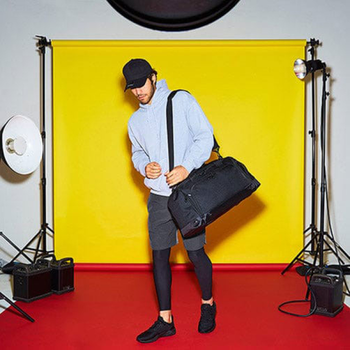 BG544B Keeper iD Custom Holdall / Kit Bag (Black)