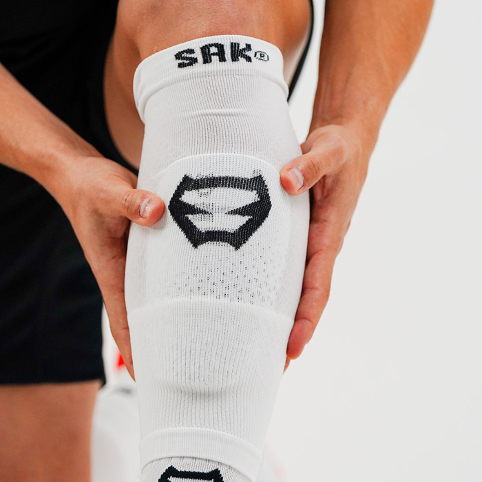 SAK1235 SAK Compressor Shin Guard Sleeve (White)
