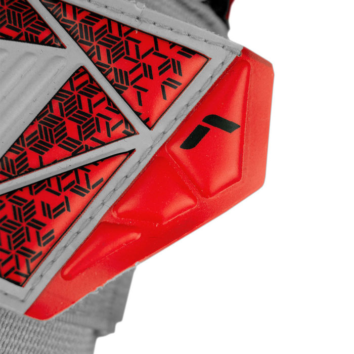 Reusch Attrakt Grip Hypermoon Junior Goalkeeper Gloves Vapor Grey / Re