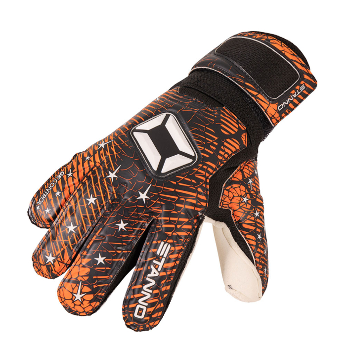 4814123800 Stanno Control+ Snake Junior Goalkeeper Gloves Orange/Black