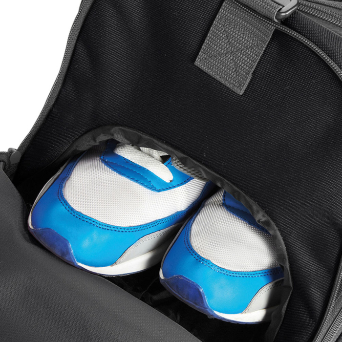 Keeper iD Custom Holdall / Kit Bag (Black/Dark Grey)