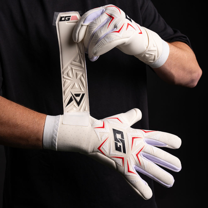 OG1-TYPE-RJ ONE OG1 Type-R David Raya Junior Goalkeeper Gloves White/R