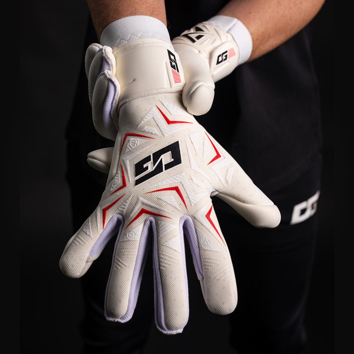 OG1-TYPE-RJ ONE OG1 Type-R David Raya Junior Goalkeeper Gloves White/R