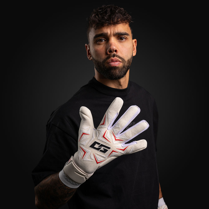 OG1-TYPE-RJ ONE OG1 Type-R David Raya Junior Goalkeeper Gloves White/R