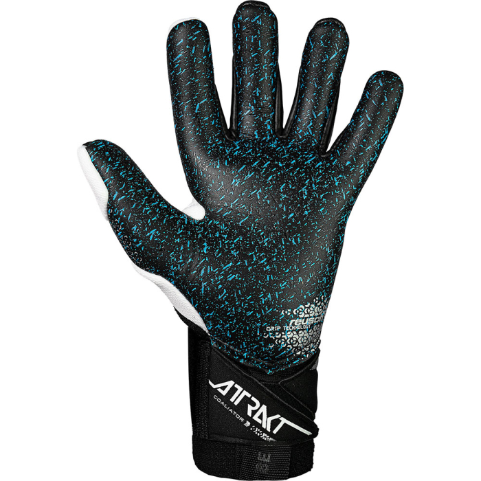 Reusch Attrakt Freegel Fusion Goaliator Goalkeeper Gloves White/Silver