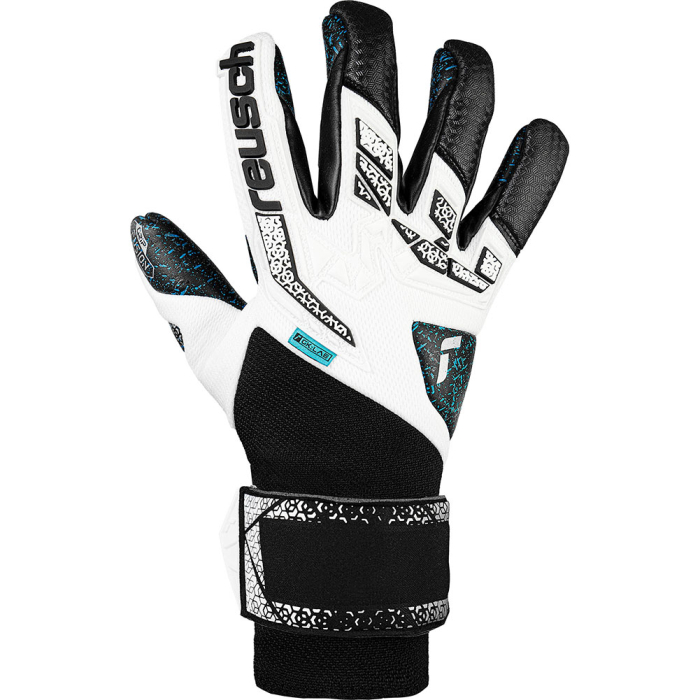 Reusch Attrakt Freegel Fusion Goaliator Goalkeeper Gloves White/Silver