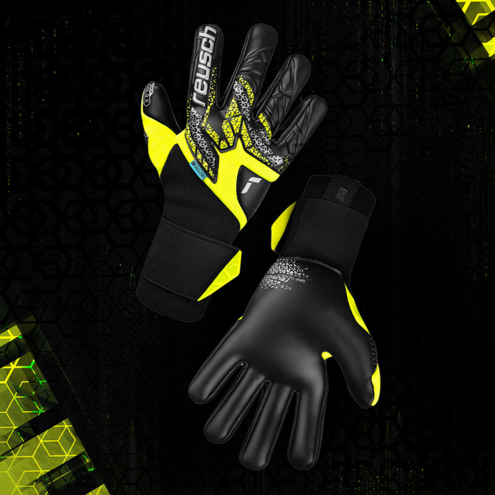 55709752025 Reusch Attrakt Gold X NC Gravity Goalkeeper Gloves Safety 