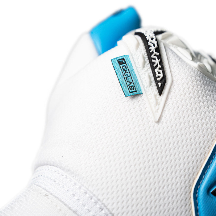 55704391126 Reusch Attrakt Freegel Aqua Goalkeeper Gloves white/aqua b