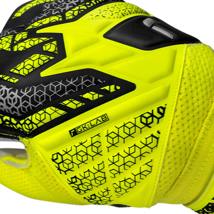 55705152014 Reusch Attrakt Solid Goalkeeper Gloves Safety Yellow/Black