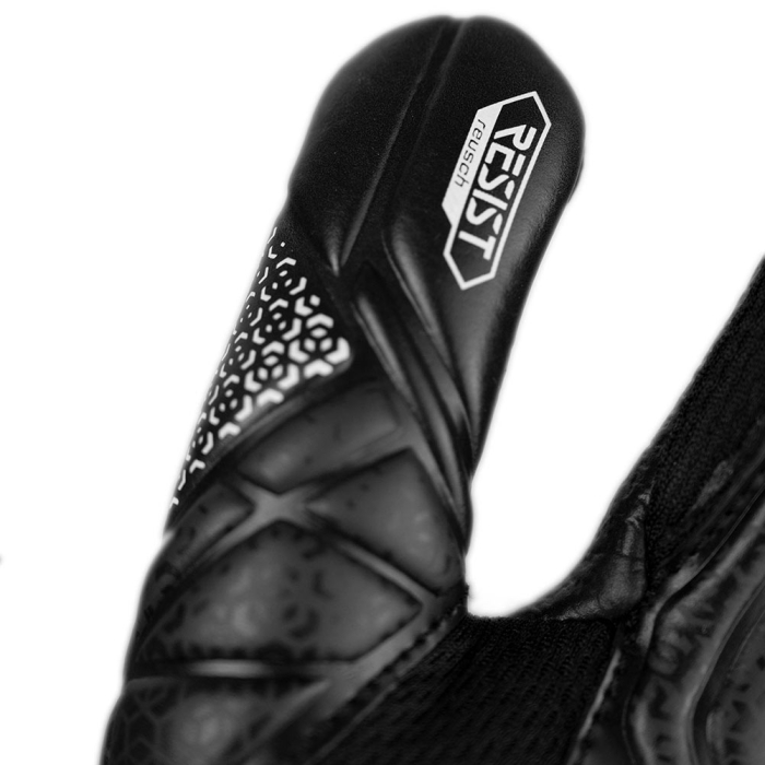 55726157700 Reusch Attrakt Resist Junior Goalkeeper Gloves Black