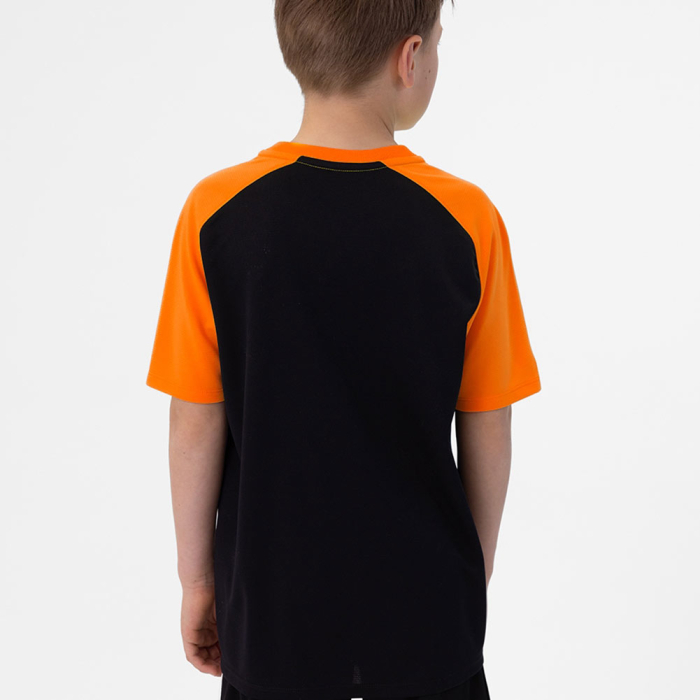 6124-807J JAKO ICON GK Jersey SS Junior black/orange