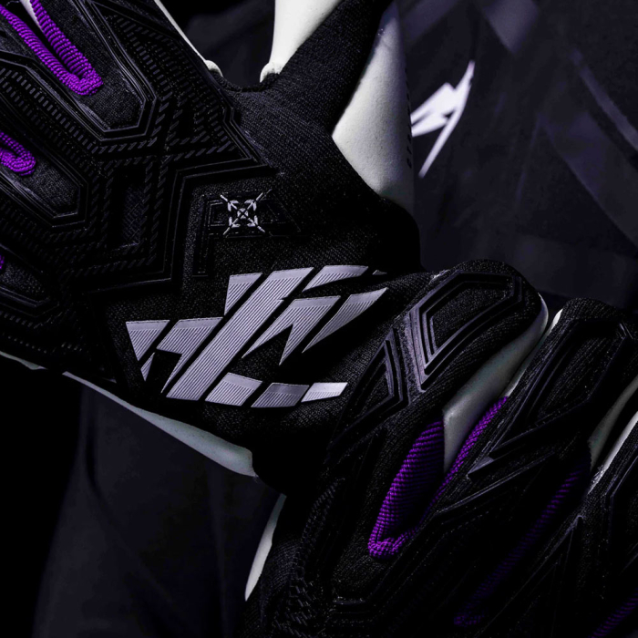 Kaliaaer RE:GEN PRO Goalkeeper Gloves Black/White/Purple