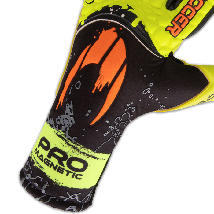 520410J HO Soccer Adikt Pro Magnetic Junior Goalkeeper Gloves LIME