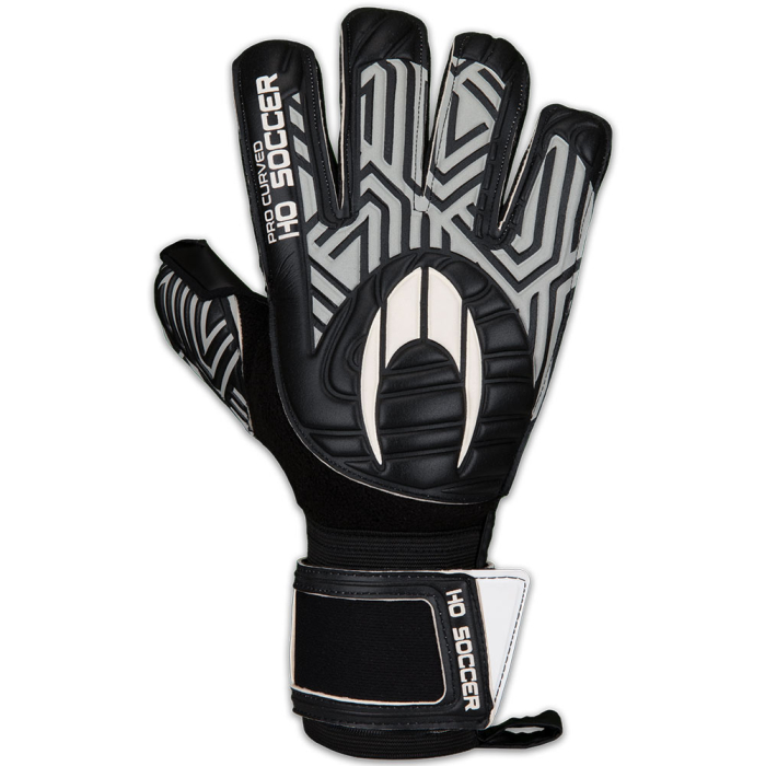 520414J HO Soccer Winter Fleece Aqua Roll Finger Junior Goalkeeper Glo