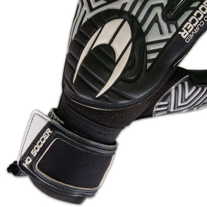 520414J HO Soccer Winter Fleece Aqua Roll Finger Junior Goalkeeper Glo