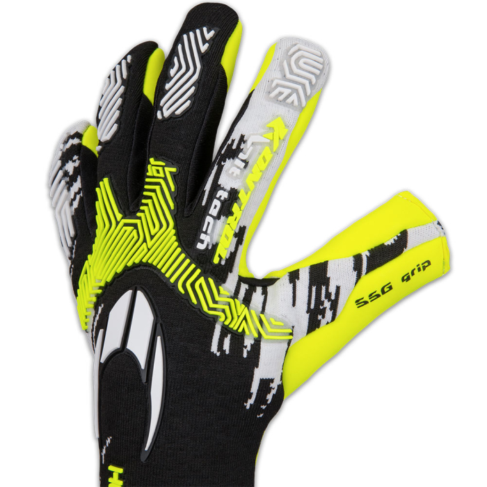 520419J HO Soccer SSG Kontrol Knit Tech Junior Goalkeeper Gloves Black
