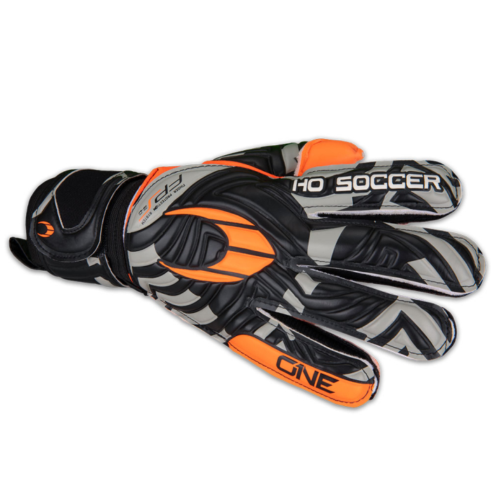 520423 HO Soccer One Protek Flat Goalkeeper Gloves Orange