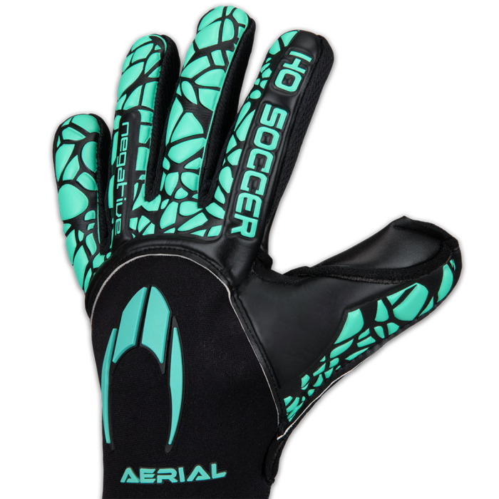520429 HO Soccer Aerial III Negative Goalkeeper Gloves Black
