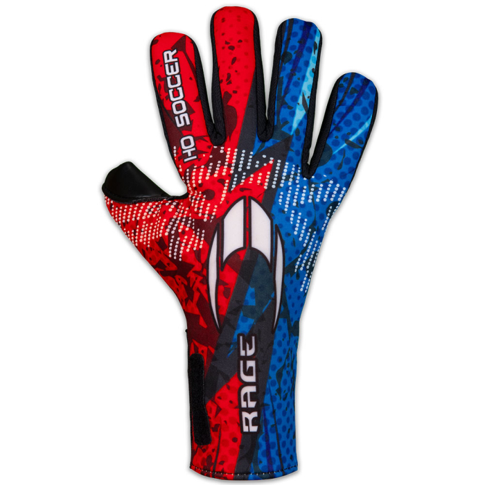 520432 HO Soccer Rage Negative Plus Goalkeeper Gloves BLUE/RED