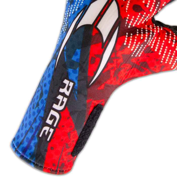 520432 HO Soccer Rage Negative Plus Goalkeeper Gloves BLUE/RED