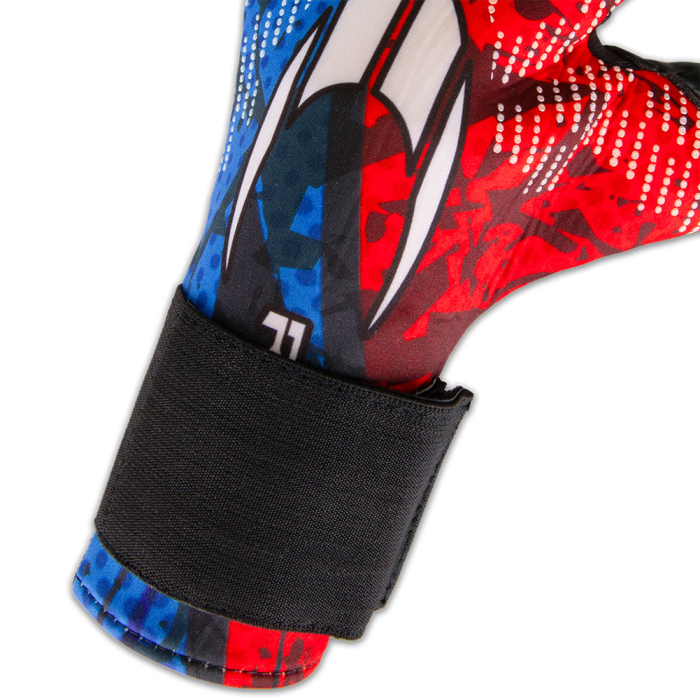 520432 HO Soccer Rage Negative Plus Goalkeeper Gloves BLUE/RED