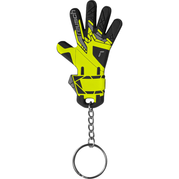 55629702025 Reusch Attrakt Key Ring Safety Yellow/Black