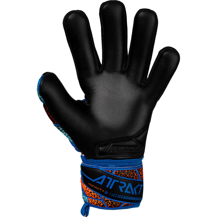 Reusch Attrakt Infinity NC Junior Goalkeeper Gloves shocking orange/bl