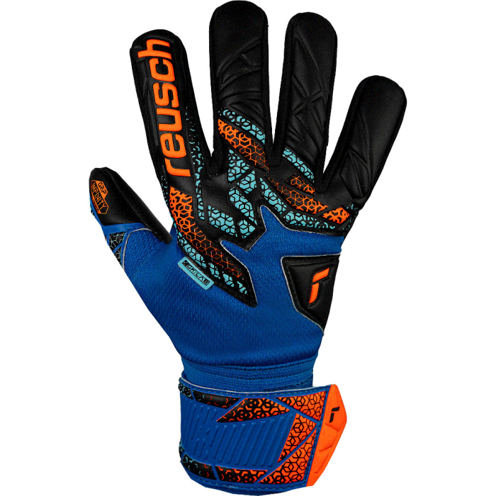 Reusch Attrakt Infinity NC Junior Goalkeeper Gloves shocking orange/bl